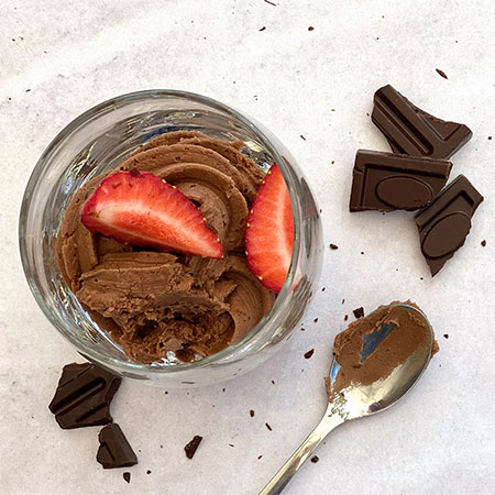 chocolate mousse for mothers day