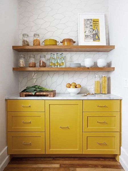 ideas for yellow kitchen