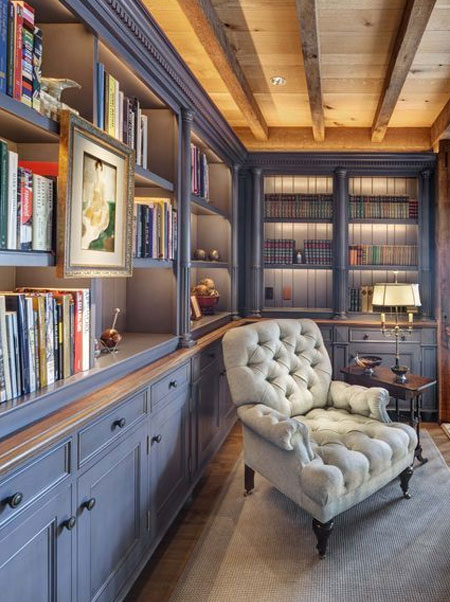 kitchen carcass cupboards for reading nook or library