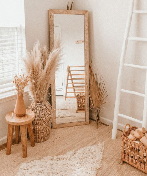 organic materials for hygge or boho
