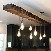 reclaimed wood lighting ideas