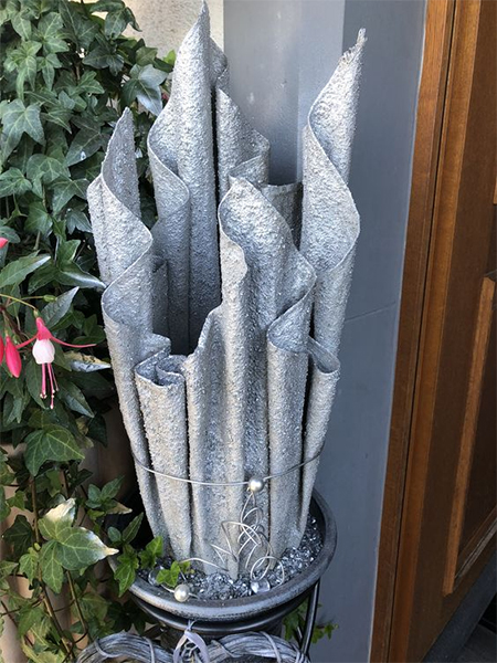 Craft Sculptural Flower Pots with Cement