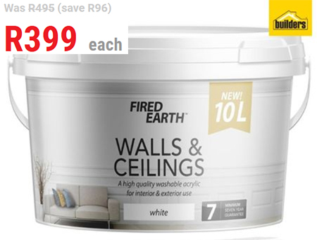 fired earth wall and ceiling paint