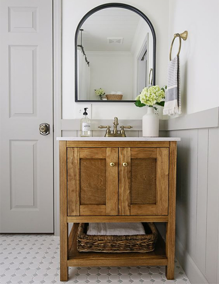 custom bathroom vanity