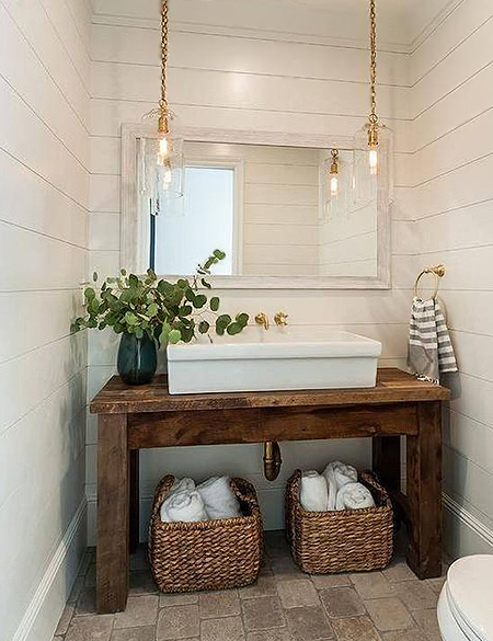 how to make bathroom vanity