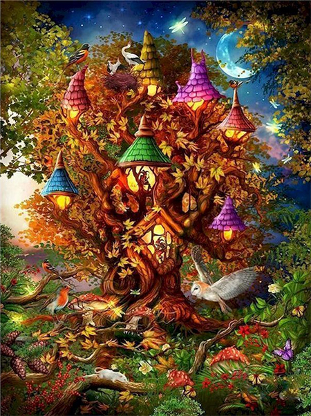 fantasy paint by numbers