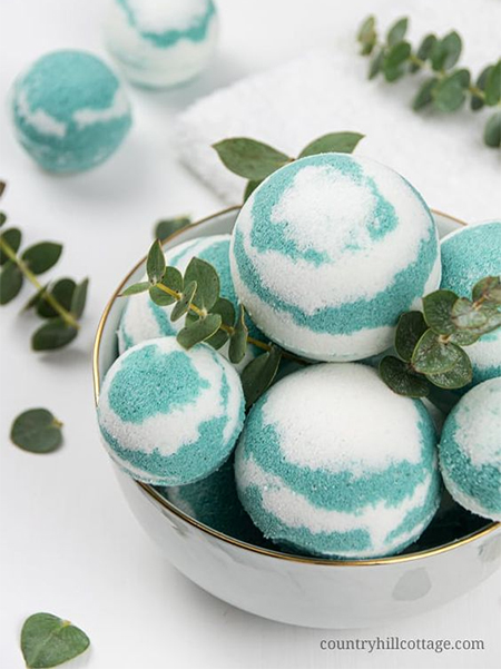 eucalyptus bath bombs