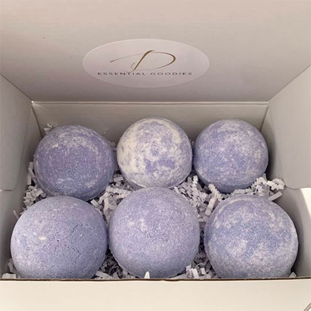 how to wrap bath bombs