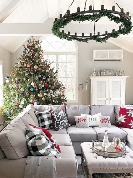 best place for the christmas tree