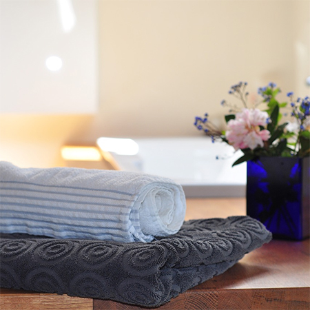 you can never have enough clean, fresh towels when guests are staying over