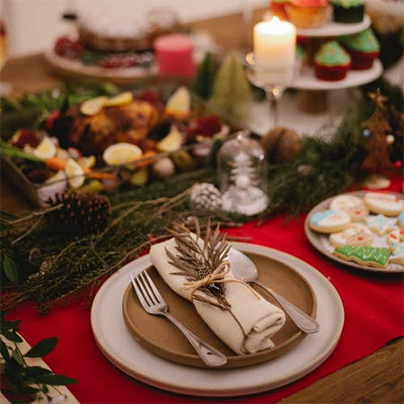 ideas to decorate festive table