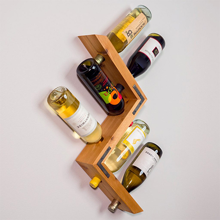 How to Make a Simple Yet Stunning Wine Rack