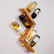 diy simple wine rack