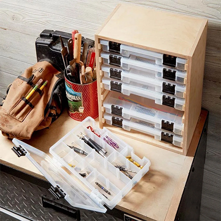Make a Caddy Tools Storage Organiser