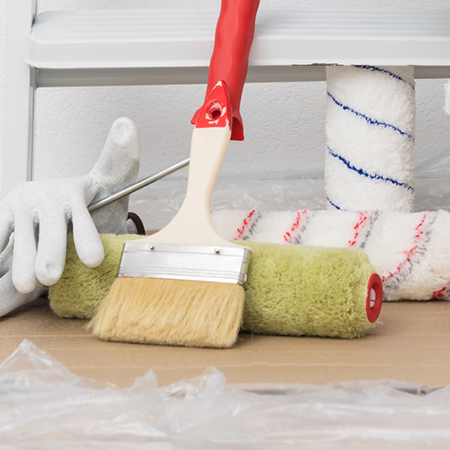 tools needed to paint ceiling