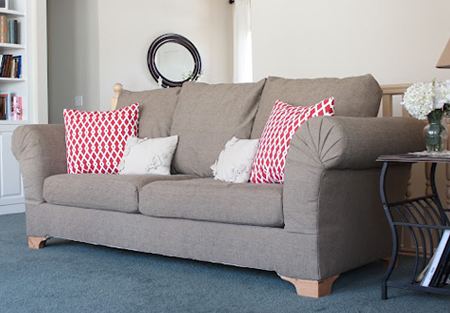how to reupholster sofa