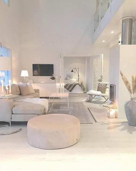 Decorating a Home With White and Grey