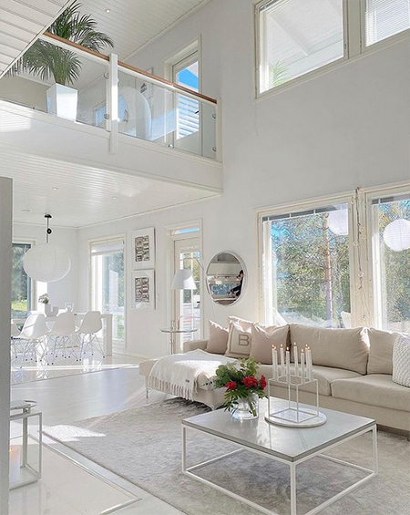 Decorating a Home With White and Grey