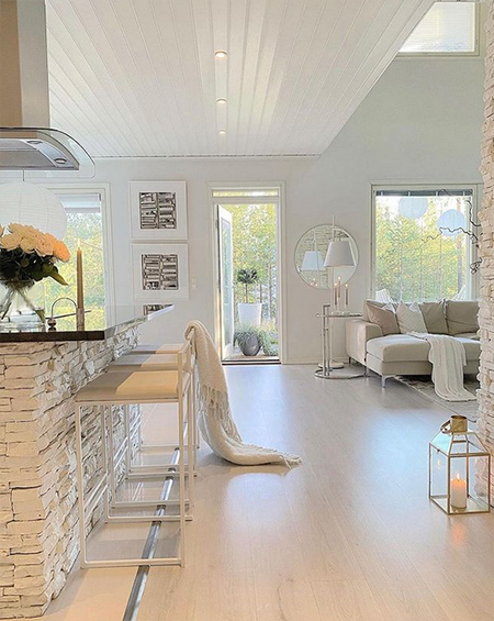 Decorating a Home With White and Grey