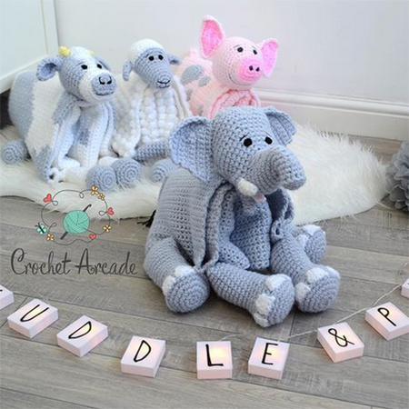 crochet nursery decor and blankets