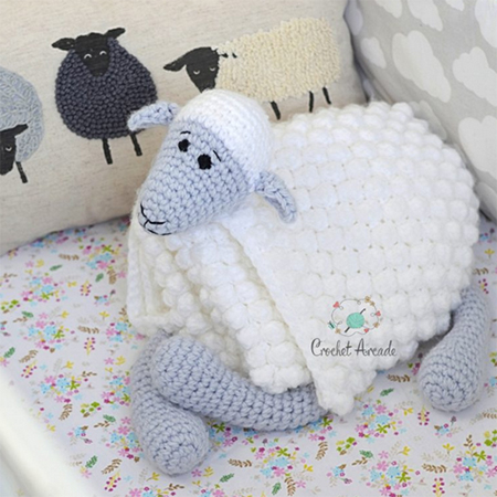 crochet nursery decor and blankets