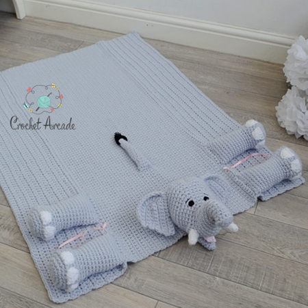 crochet nursery decor and blankets