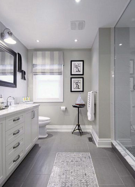 cool grey bathroom