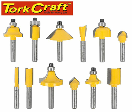 tork craft router bit set