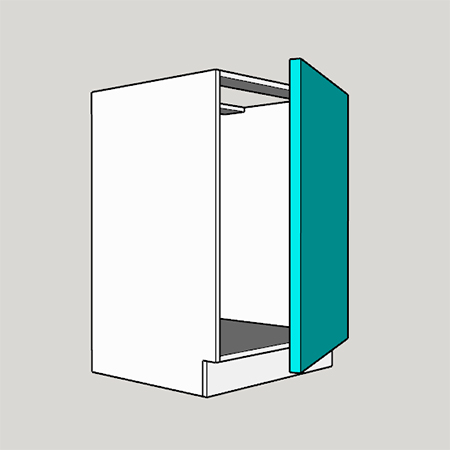 diagram for kitchen cupboards