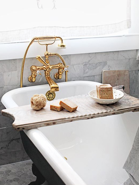 copper taps and bathroom fittings