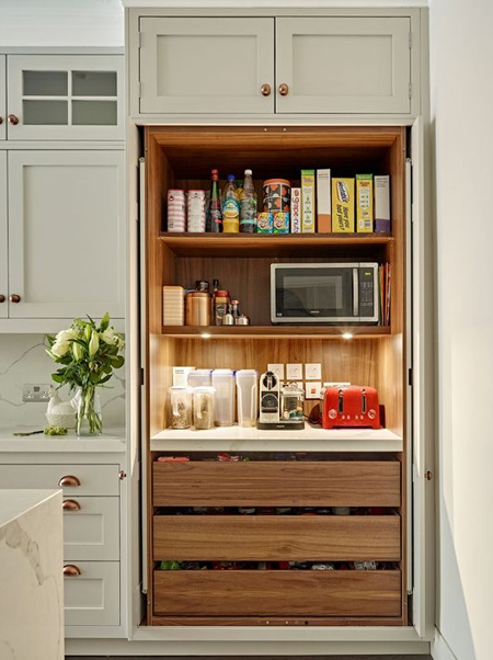 how to retrofit kitchen cupboard for more storage
