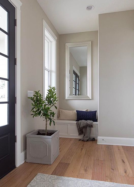decorate with warm or cool grey