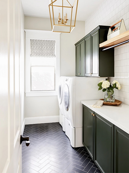 make space for laundry room