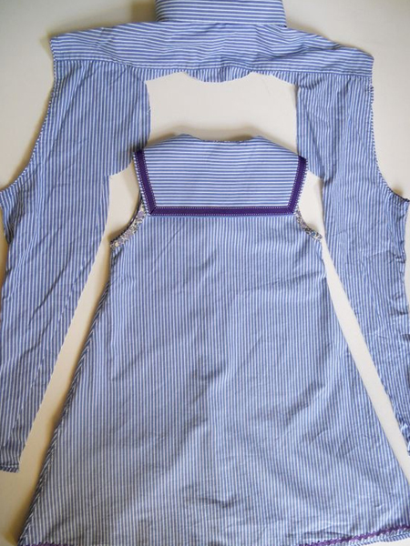 upcycle shirts into clothes