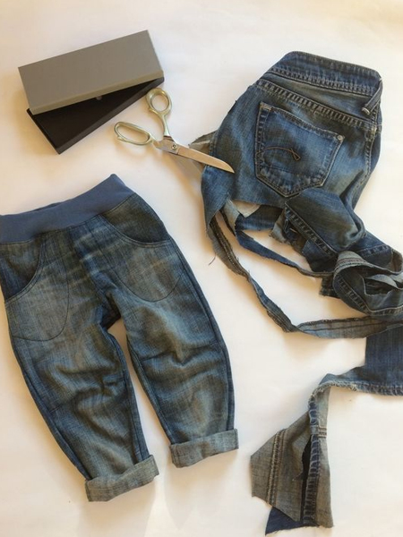childs jeans from old jeans