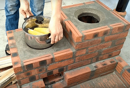 Build a Simple Wood-Fired Stovetop and Braai