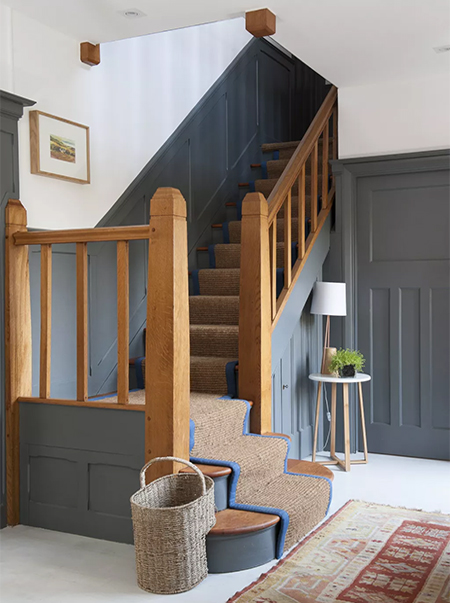 Decorating a Staircase for High Impact