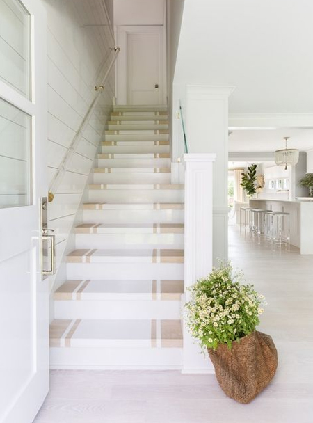 chalk paint stairs ideas