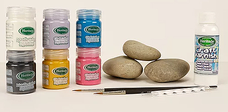 paints for pebble and rock art painting