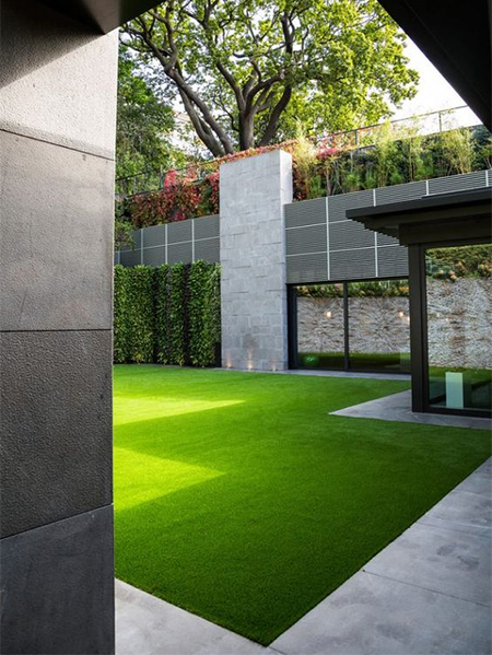 artificial lawn for coastal gardens