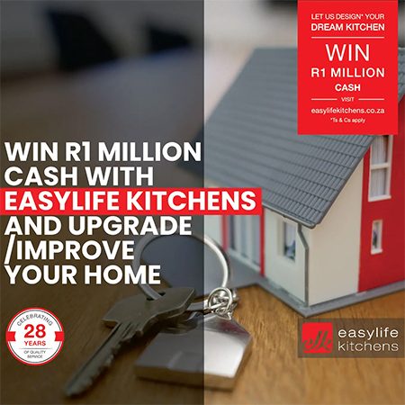 You Could Win a Million Rand with Easylife Kitchens