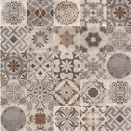 retro floor and wall tile