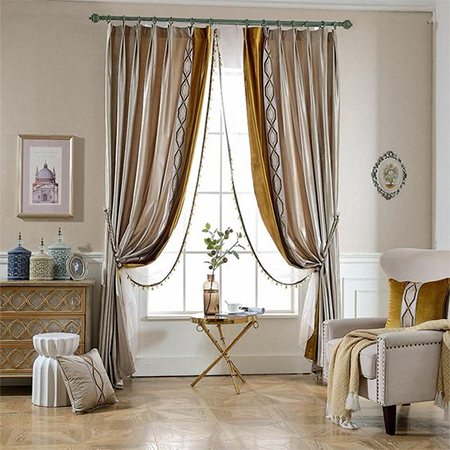 how to layered window treatment