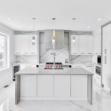 Take Size Out Of The Equation With White Kitchen Concepts