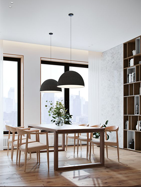 pendant lighting for above dining table