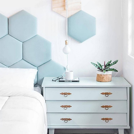 Visually Enlarge a Small Bedroom with Paint