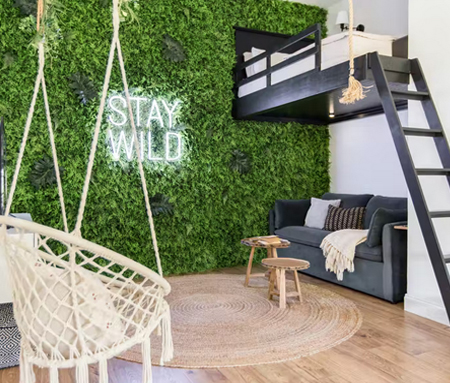 Green in the Bedroom