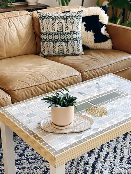 mosaic tiles for coffee table top
