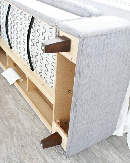 how to fit new sofa legs