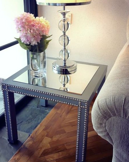 nailhead upholstery strip for coffee table